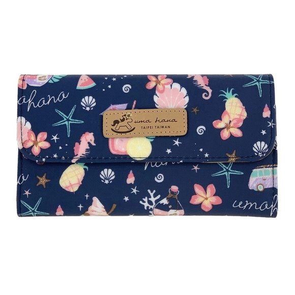 Uma Hana Handbags - Waterproof Tropical Multifunctional Trifold Wallet